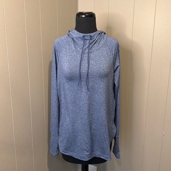 Athleta Women’s Small Pullover Hoodie Sweater Drawstring Thumb Hole Cuffs - Picture 1 of 7